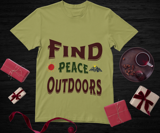 Find Peace Outdoors Unisex Classic T-Shirt